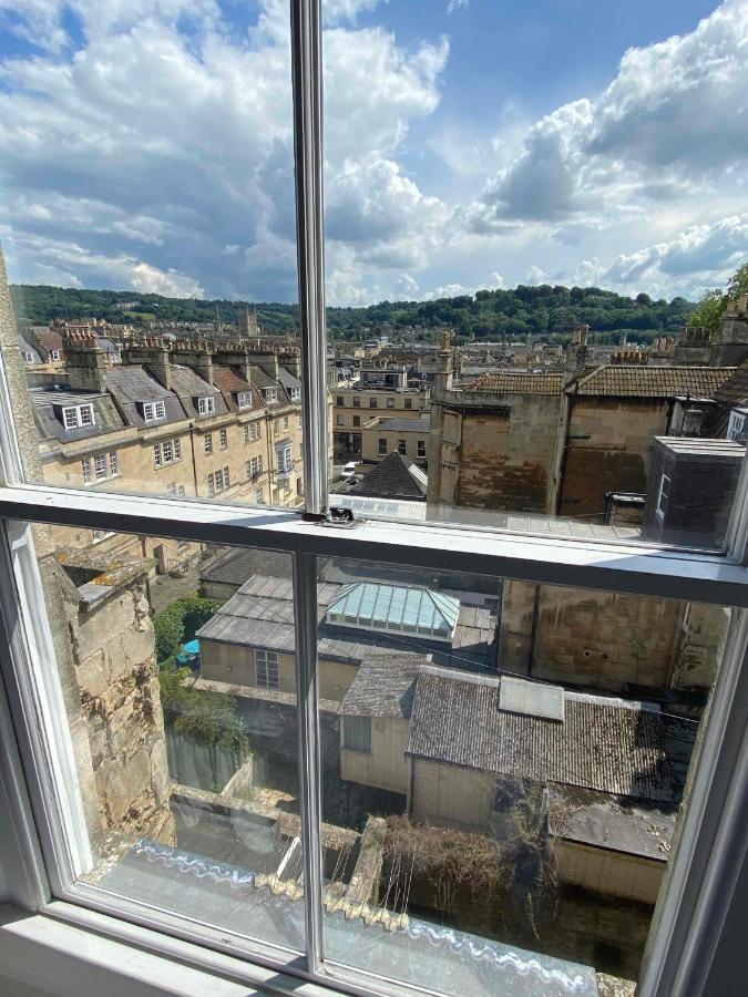 Bath Roof Terrace Apartment, City Centre, Sleeps Up To 8 Exteriör bild